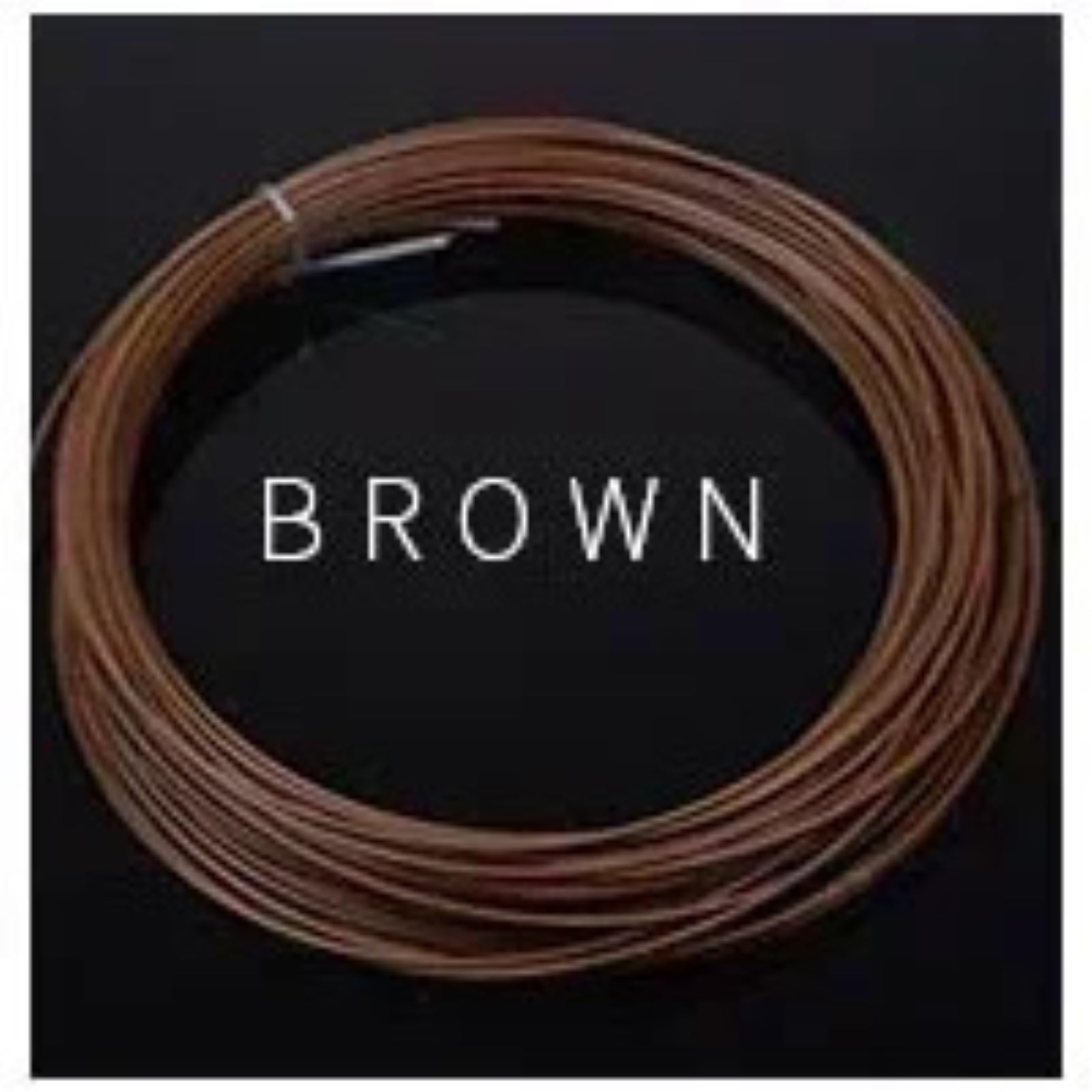 Przewód FEP 30AWG, 1/5 m, posrebrzany, wysoka czystość, OFC, elektroniczny głośnik audio HiFi, słuchawki, miedziany kabel do drukarki 3D, brązowy, 5 M_15AWG 2,0 mm SQ1,5
