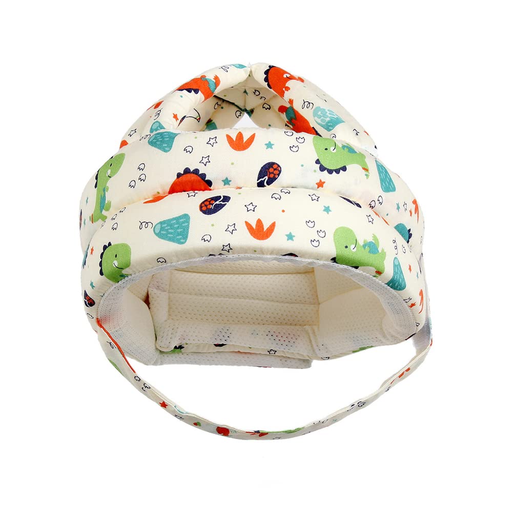 JAWSEU Baby Protective Helmet, Baby Helmet Anti Fall Adjustable, Baby Safety Helmet Infant Hat Head Protective Protective Helmet for Child Bebe