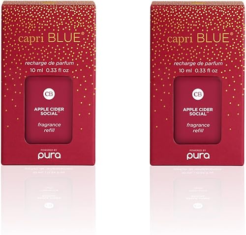 Miniatura 12 de Recambios para difusor Capri Blue Pura – Fragancia lujosa para el hogar – Aromas duraderos de aceite difusor con notas de castaña tostada, naranja