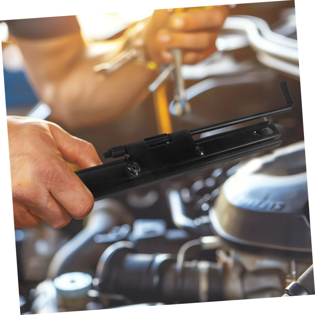 Luxshiny 2pairs Seat Installation Assembly Kit Car Seat Slider Tracks Iron Material Fit