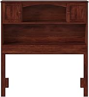 Vista 34 de AFI, Newport - Cabecero completo para libros, color blanco