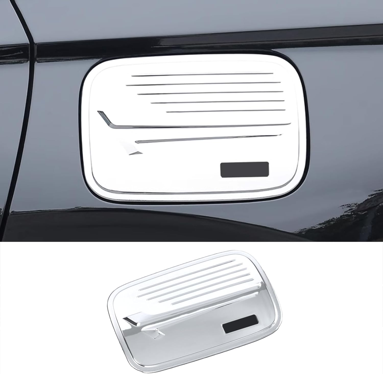Car Accessories Fit For Honda CR-V CRV 2023 2024 2025 2026 Car Gas Oil Fuel Tank Cover Trim (Chrome) 1PCS ABS