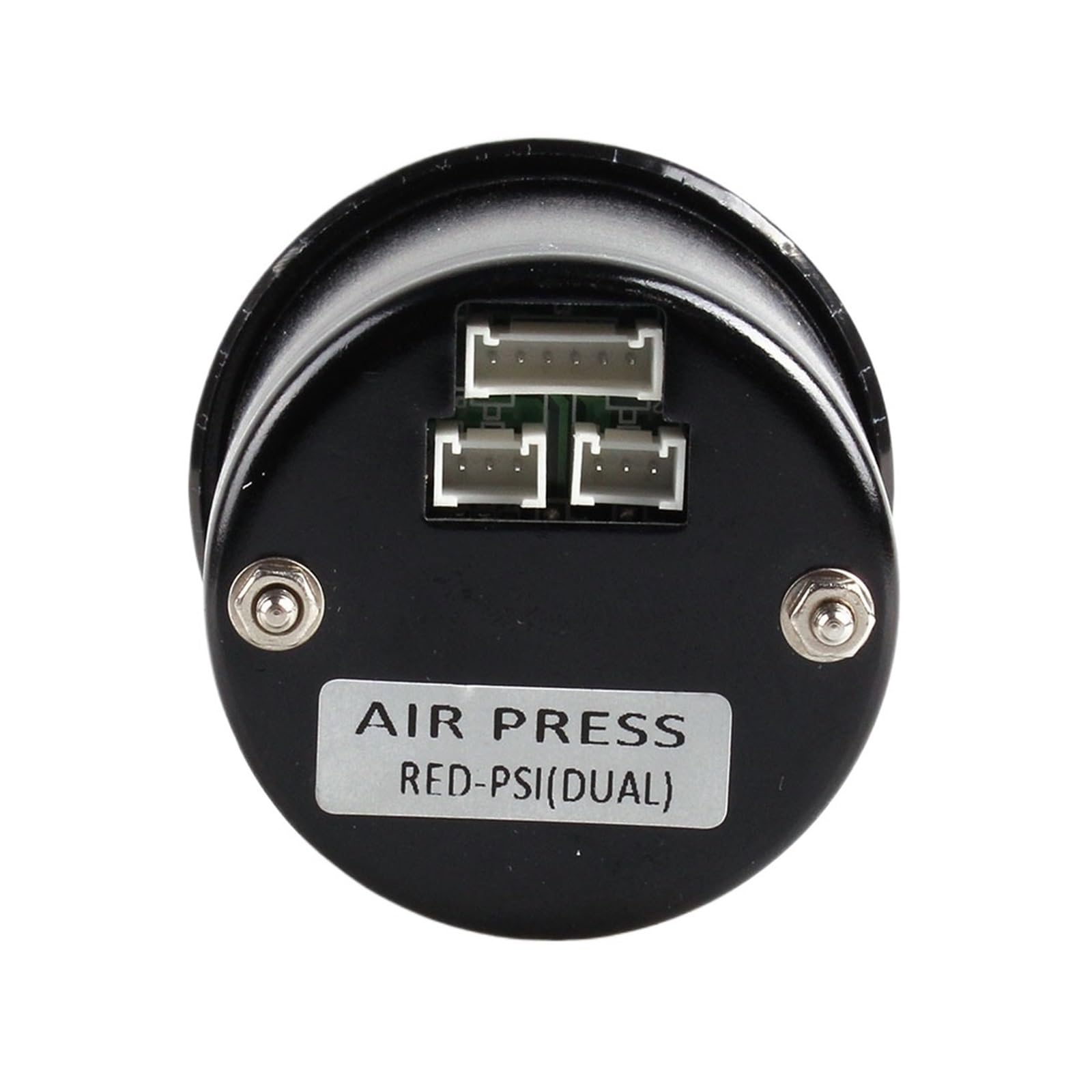 Regulador de presión, Interruptor De Presión, Indicador Aire Dual, Lectura Digital 52 Mm, Suspensión PSI Con Sensores Eléctricos,para compresor(Bar Blue)