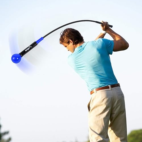 Miniatura 7 de Balight Ayuda y corrección de entrenamiento de swing de golf para agarre de fuerza tempo y flexibilidad traje de entrenamiento para práctica en