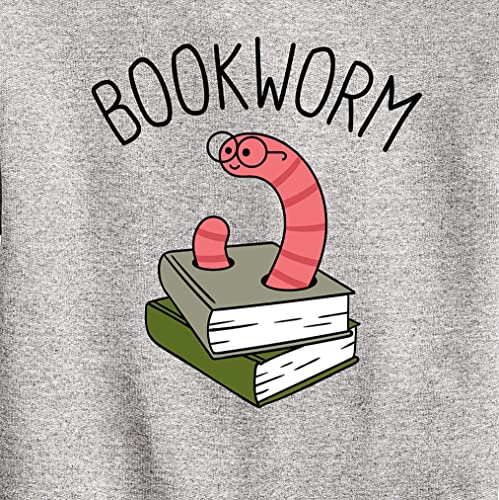 Instant Message - Bookworm - Toddler And Youth Crewneck Fleece Sweatshirt3