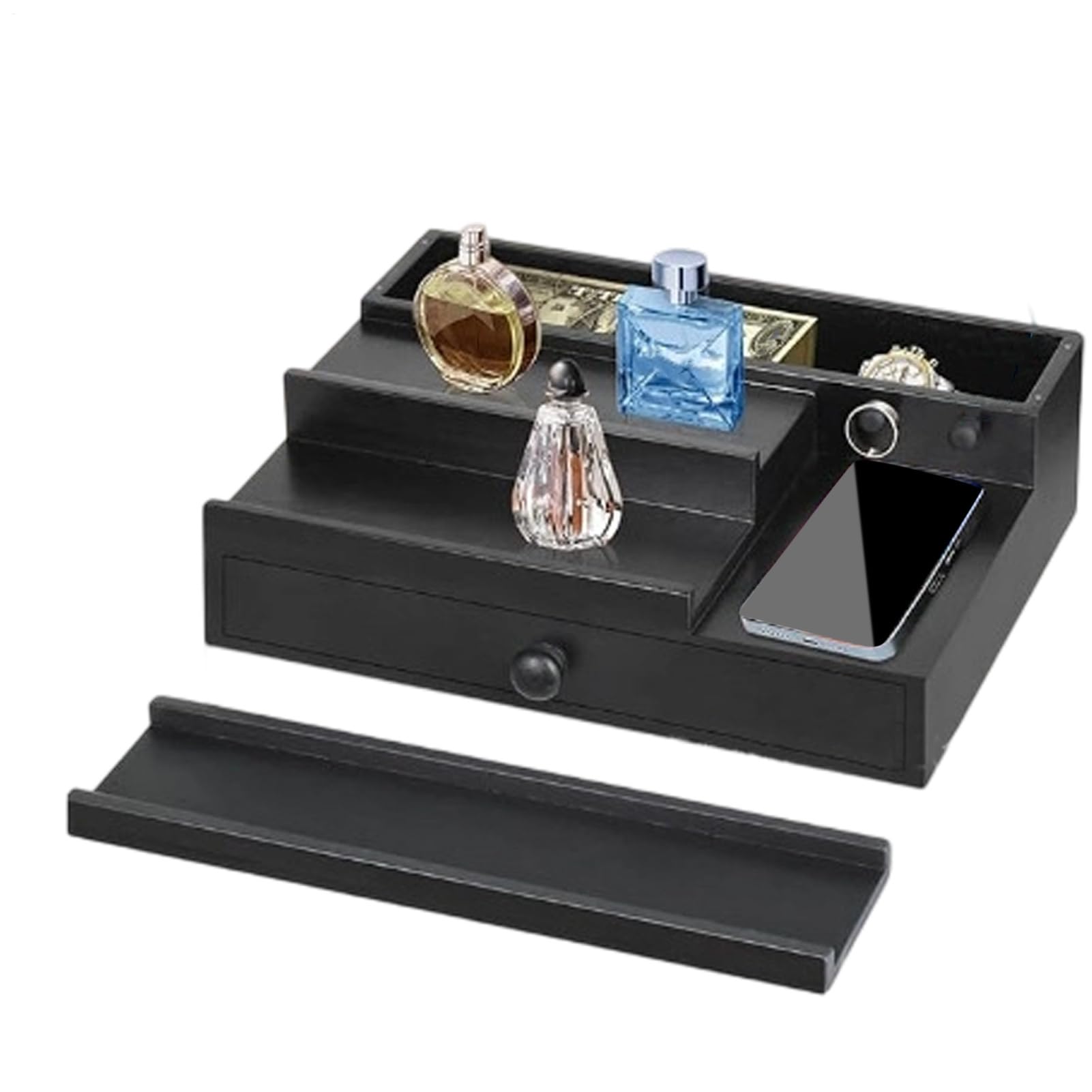 Generisch Soporte para botellas de perfume - Almacenamiento para fragancias - Para agua de colonia, para el hogar, apartamento, baño, encimera, dormitorio, cómoda, tocador, escritorio, oficina