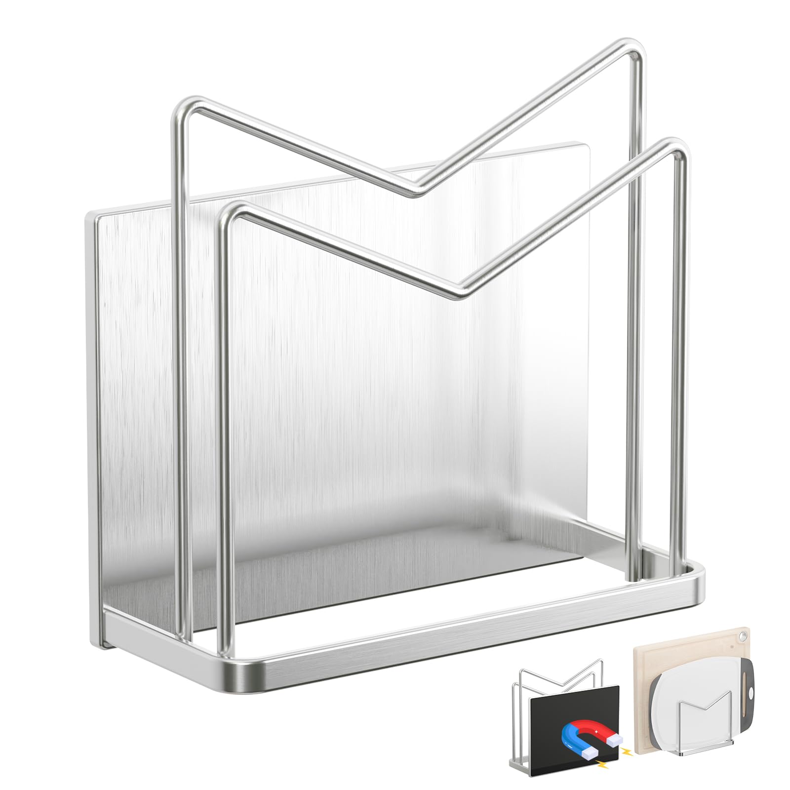 Amazon｜PAVSTINE マグネット まな板スタンド 18-8ステンレス まな板