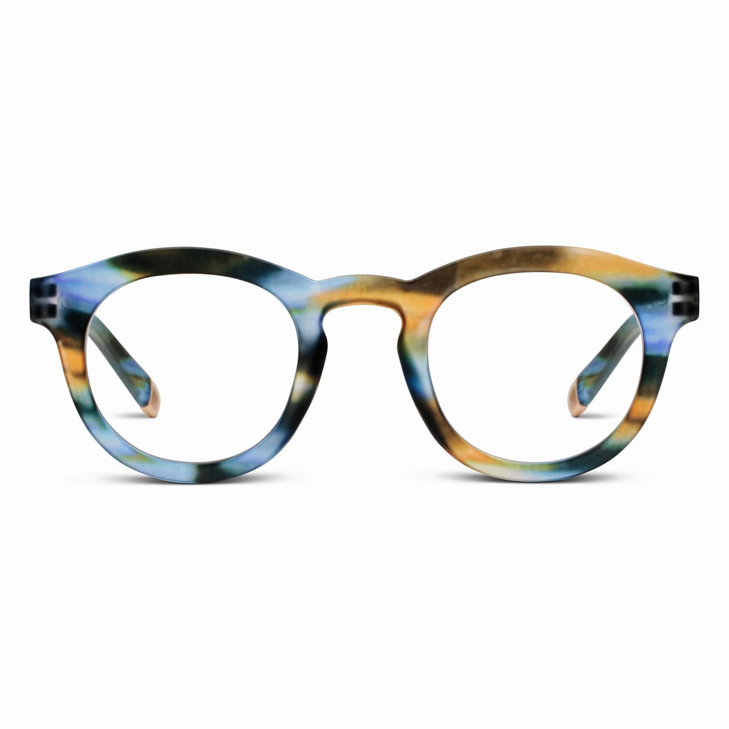 Peepers by PeeperSpecs Oprahs Favorite Womens Round Stardust Blue Light Blocking Reading Glasses