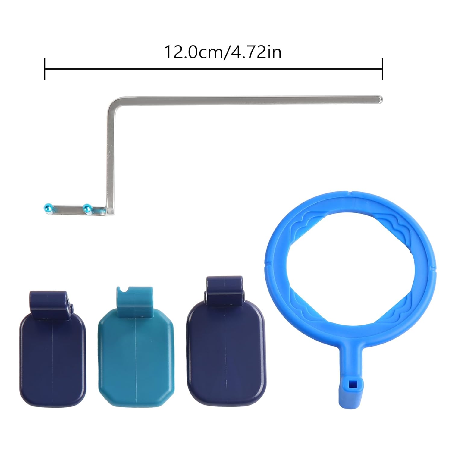 Dental Xray Sensor Holder Anterior Accurate Digital Sensor Holder Positioning System,Adjustable Positioning Device for Intraoral Imaging(Blue)