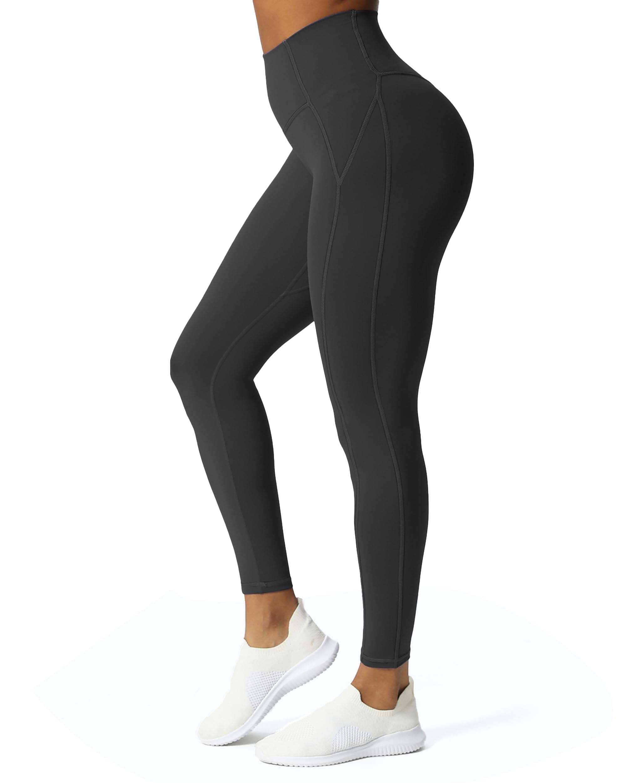 Aoxjox Workout Leggings for Women High Waisted Exercise Athletic Gym Fitness Yoga Lexi Lined Pants 26"