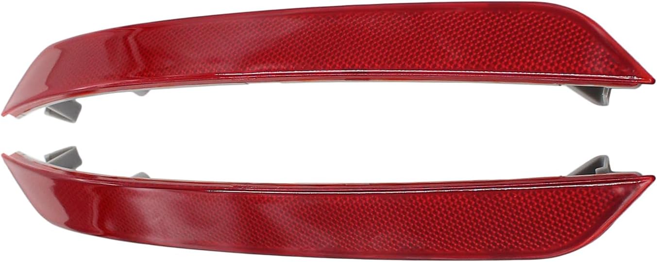 Pair Left and Right Red Rear Bumper Fascia Lower Signal Light Reflector Lamp for GMC Terrain 2018-2024