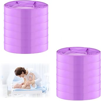 Pack of 12 Nappy Bin Refill Cassettes Baby Nappy Bin Refill Film