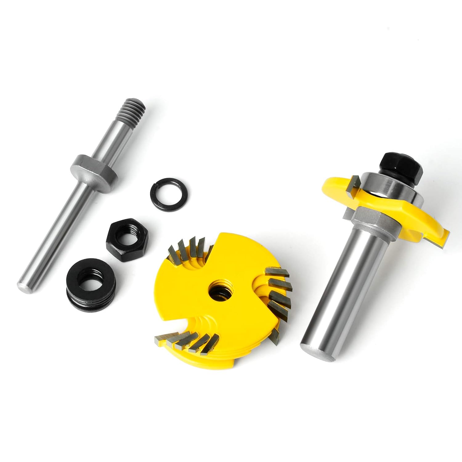 MEIGGTOOL 1/2 Inch Shank Slot Cutter Router Bit Set - 6 Size - Image 4