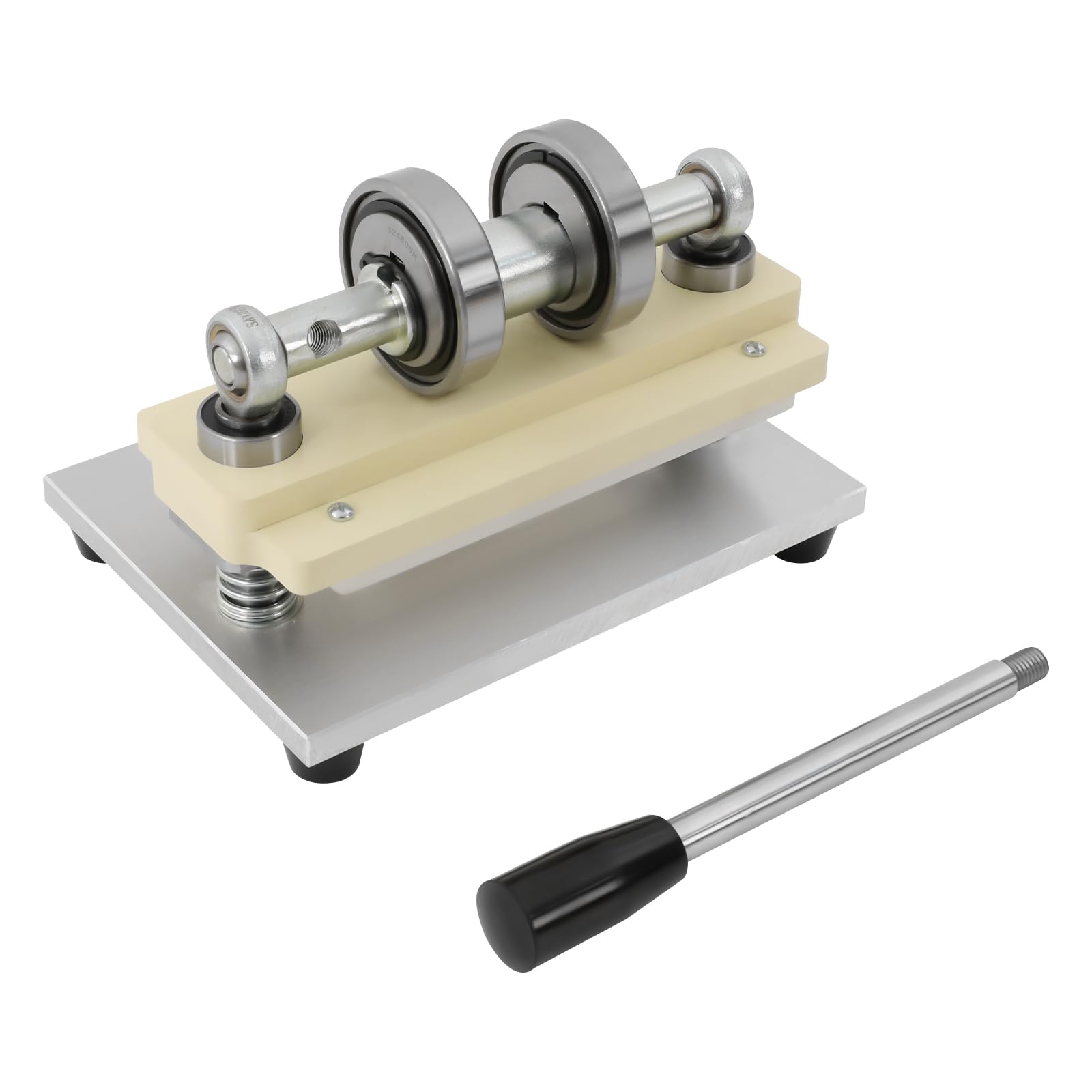 Manuelle Leder-Stanzmaschine, Prägemaschine Lederschneidemaschine Handpresse Hochpräzise Stanzmaschine für Bastelarbeiten Verpackungsherstellung und Heimwerkerprojekte