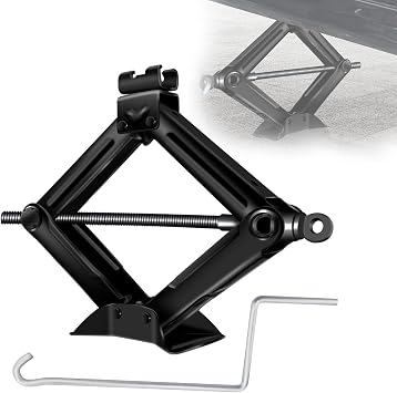 Car Jack Kit Scissor Jack for Car 2 Ton 4409 lbs- Scissor Lift Jack Tire Replacement Kit,Portable Scissor Car Jack Kit, Universal Car Emergency Kit for Car SUV MPV