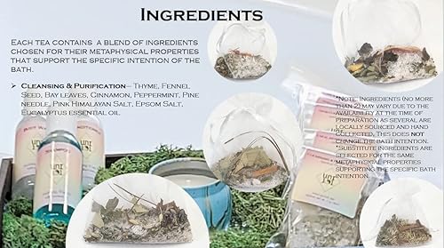 Miniatura 5 de UNI101 Baño de té espiritual de limpieza y purificación