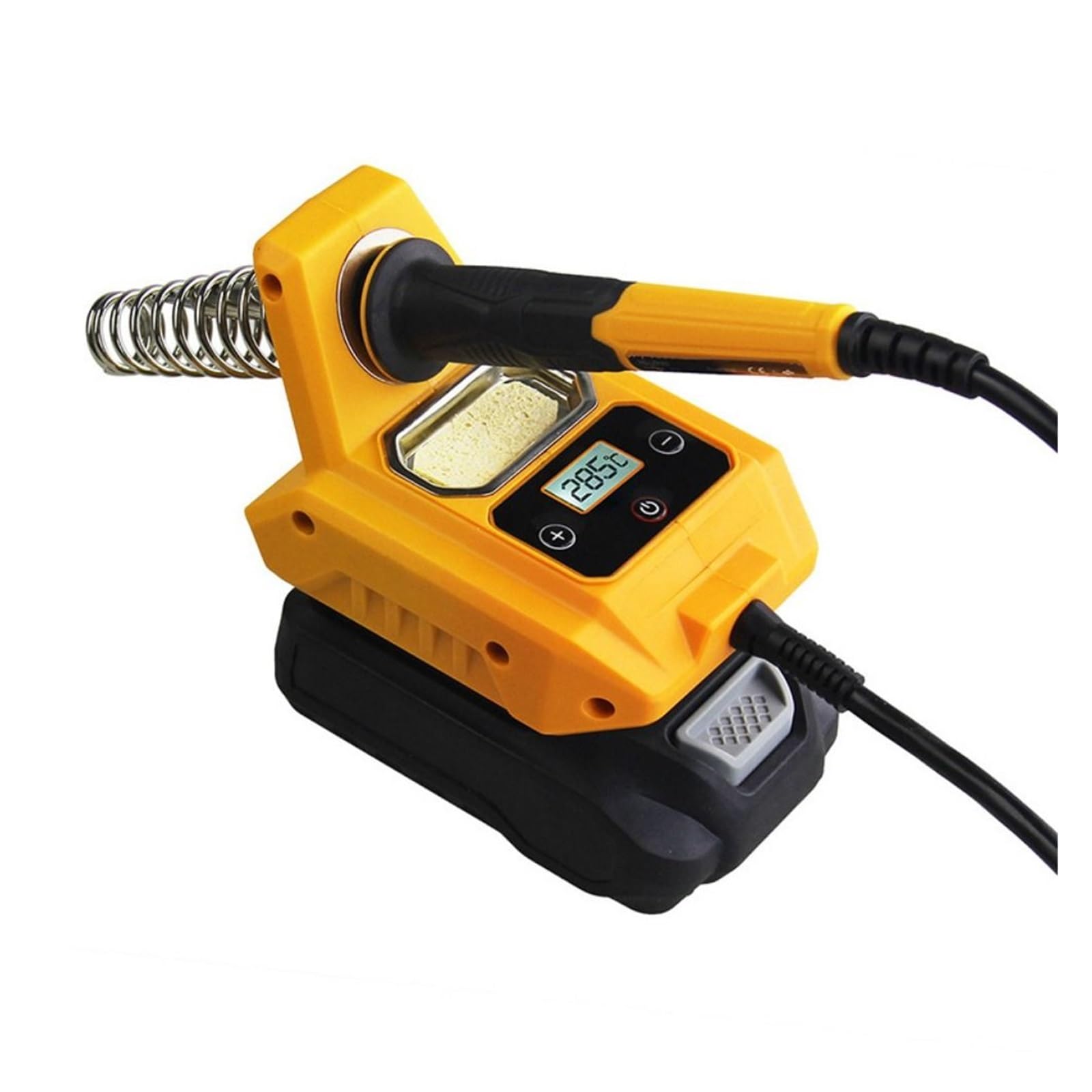 Saldatore a batteria max 20 V, stazione di ferro wireless LCD digitale, Resistente