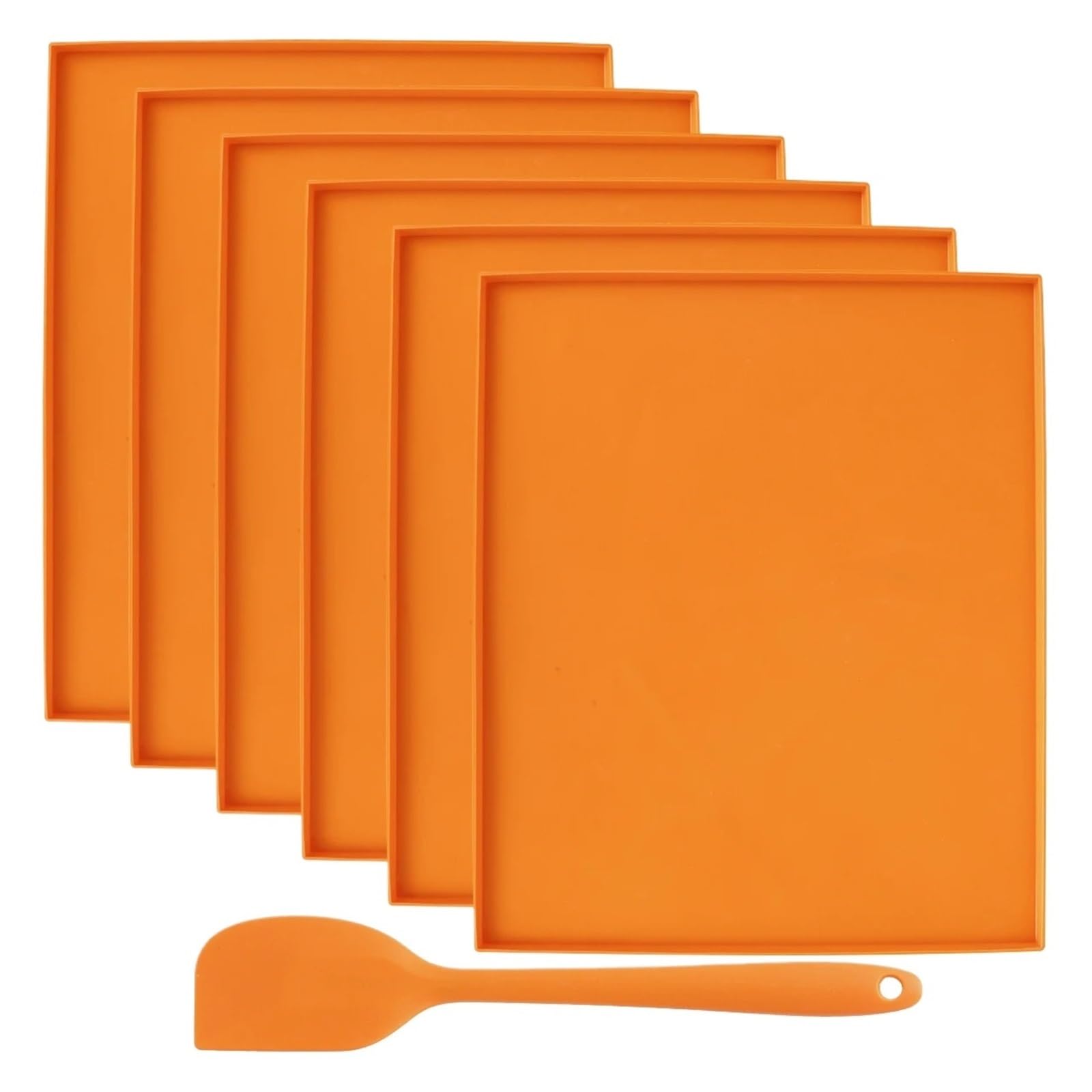4/6 pz Fogli silicone antiaderente per essiccatore e cottura