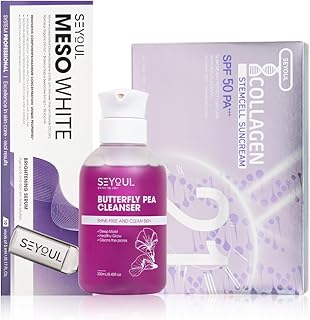 Set de brillo radiante de 3 pasos - Limpiador...