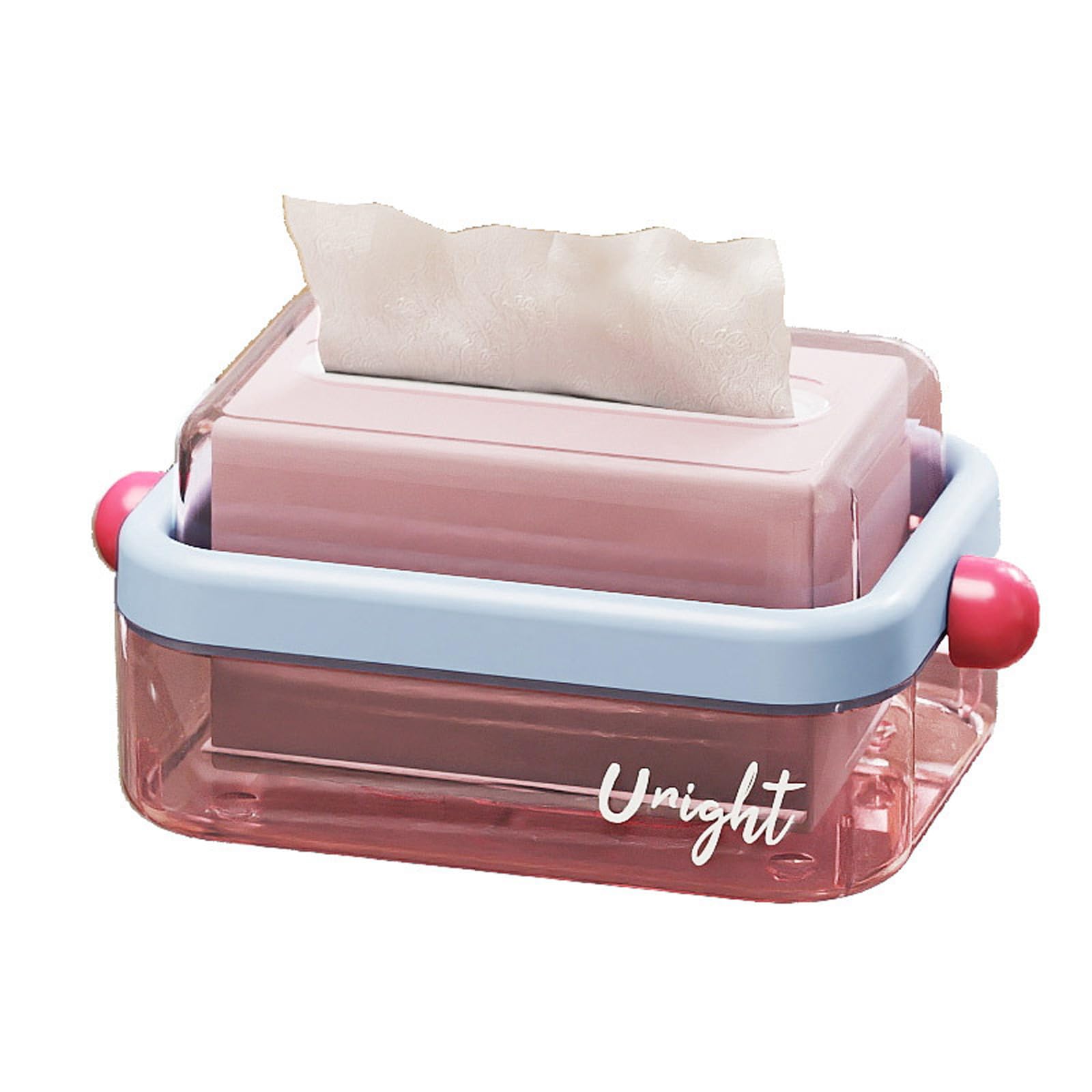 Modern Lift Function Tissue Dispenser Multipurpose Storage Container for Kitchen Countertops Bathroom Conceit Organization Kitchen Countertop Storage