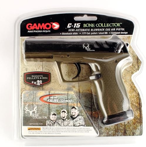 Gamo 611139354C-15Coleccionista de huesos PelletsBB Pistola