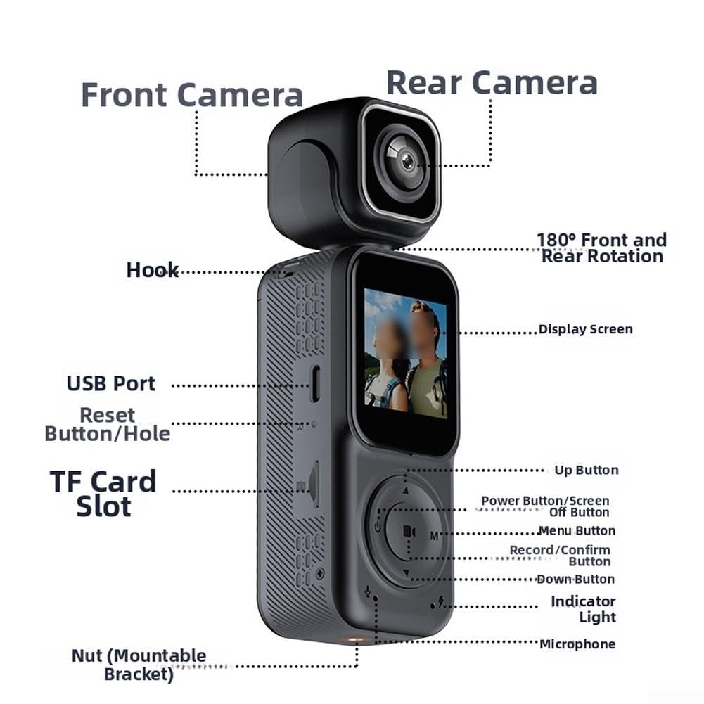 4K Action Camera per Ultra HD Impermeabile Sport Cam 4K Action