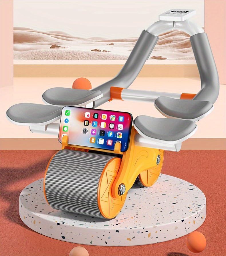 XSKY Abs Roller with Elbow Support, Upgraded Automatic Rebound Abdominal Wheel 4 Timer, Knee Pad, Abs Workout Equipment，Dolly Core Strengthening Trainer Fitness Belly Training (4 Elbow Support) (B0CPLT4SYC) Amazon Price History, Amazon Price Tracker