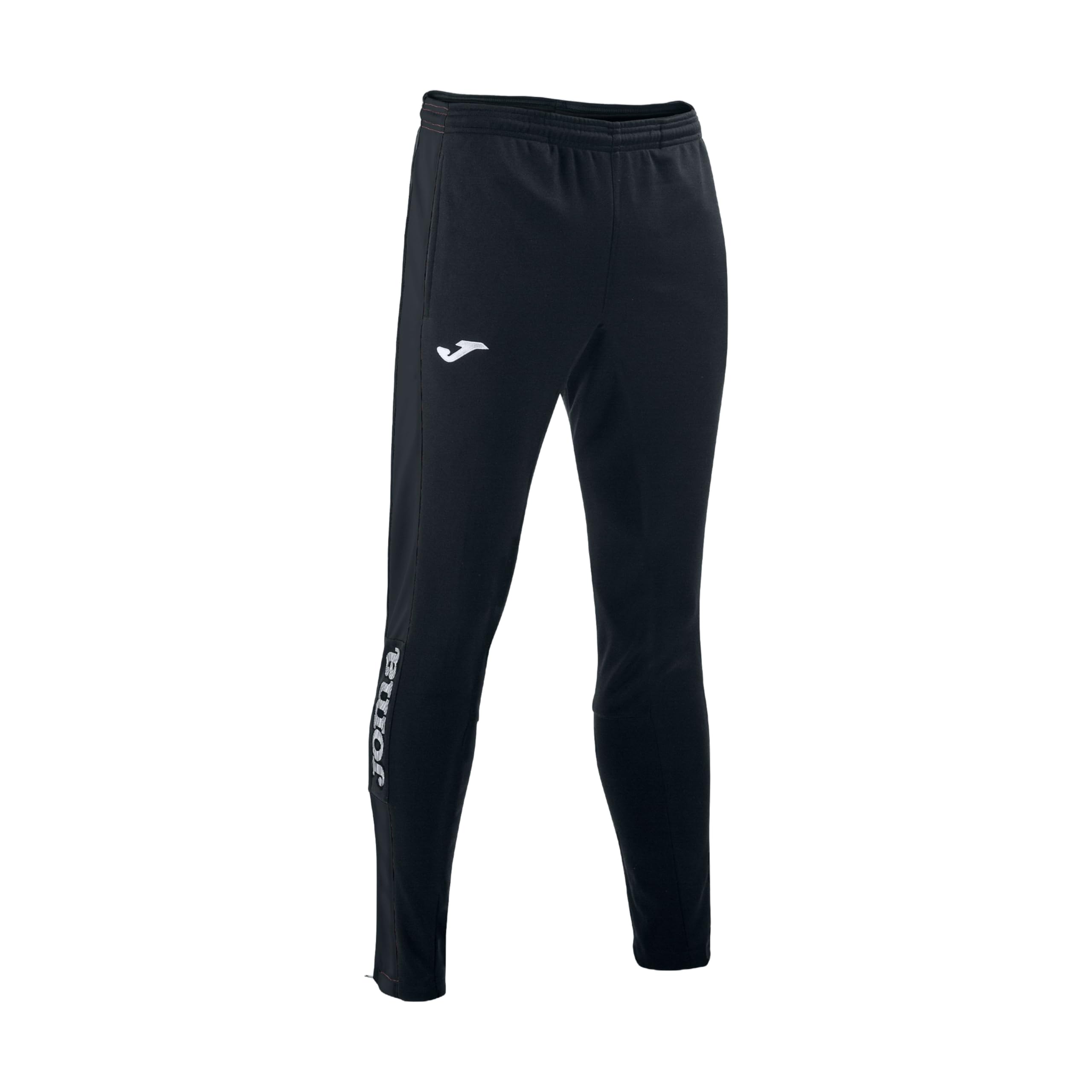 Joma - Pantalón Largo Deportivo Hombre, 5XS - 3XL - Bolsillos, Cintura Elástica con Cordón y Bajo con Cremallera - Championship IV