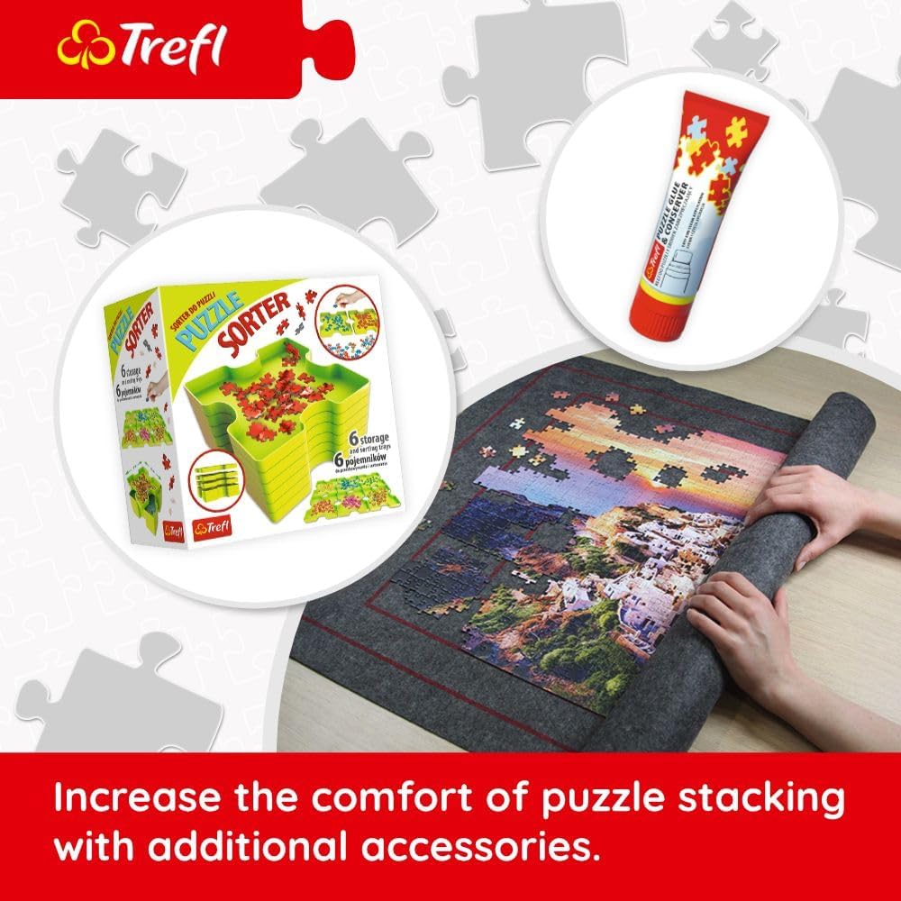 Trefl - Cats in Love - 500-piece Jigsaw Puzzle - DIY Puzzle, Creative Entertainment, for Adults and Children Aged 10 and up