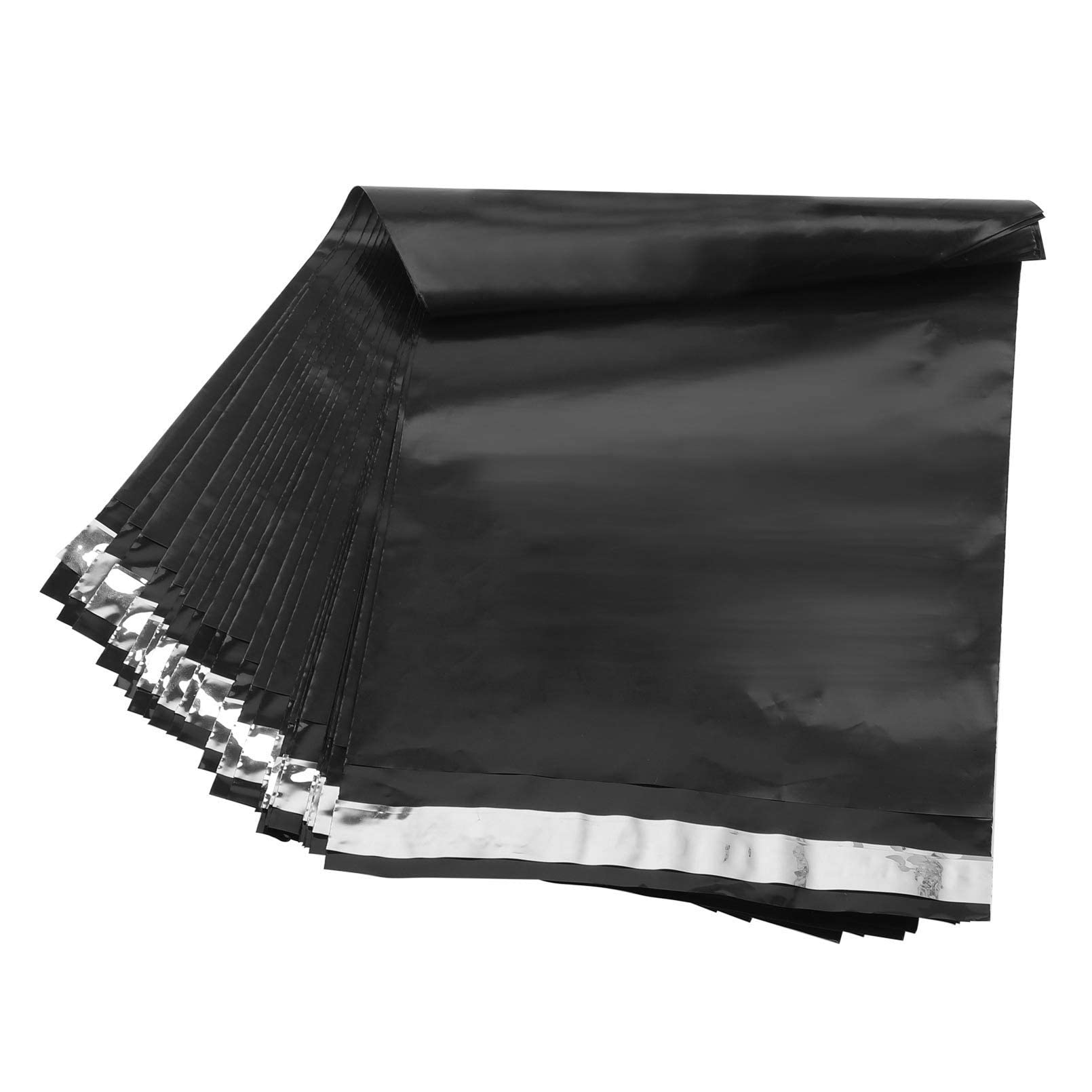 Photo 1 of 10x13 Black Poly Envelope Mailers Medium 100Pcs,Business Packaging Supplies,Mailing Envelope Bags,Shipping Packages,Self-Seal,Tear & Waterproof for Books,Clothing,Gifts