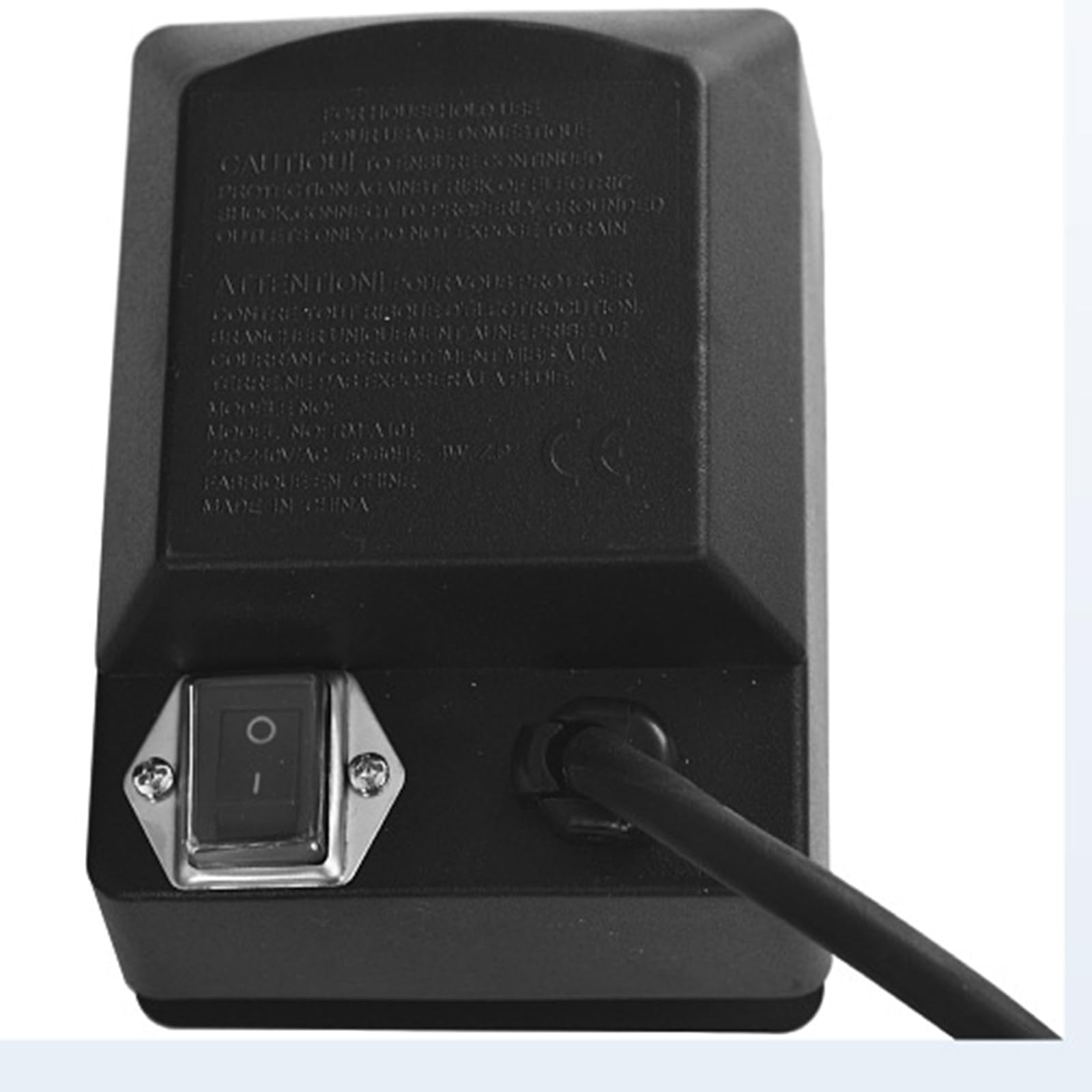 PANGBOER Motor eléctrico de bajo ruido para asador de barbacoa, resistente, diseño portátil, 220 V, 15 kg, gran capacidad, ahorro de energía