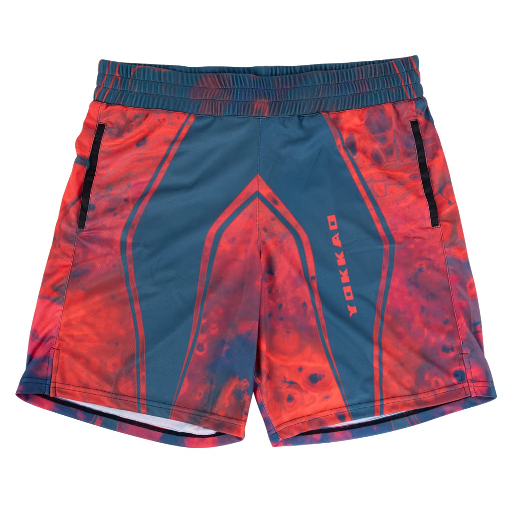 YOKKAO Pantaloncini da boxe Muay Thai - Pantaloncini da allenamento istituzione