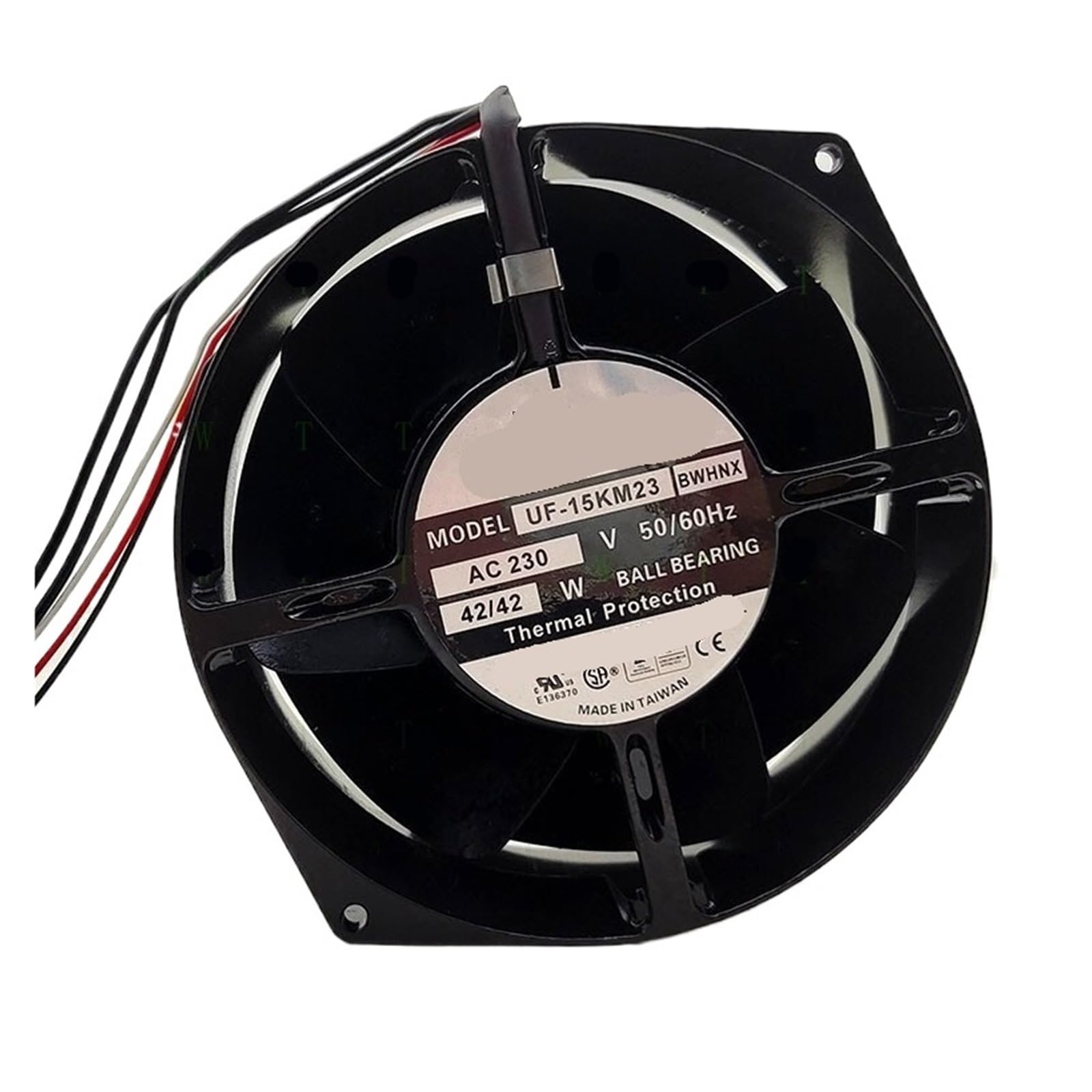 YMUGUEGH UF-15KM23BWHNX 230V 42W 17251 17CM Cooling Fan
