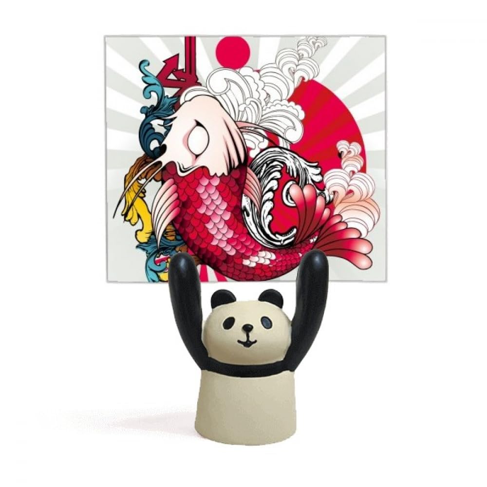 Cartoon animal panda stand pour ne plus perdre vos notes de vue