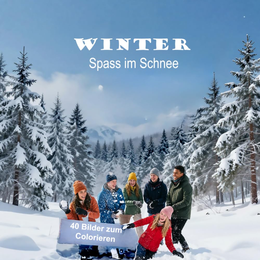 WINTER: Spass im Schnee (Jahreszeiten Bücher)