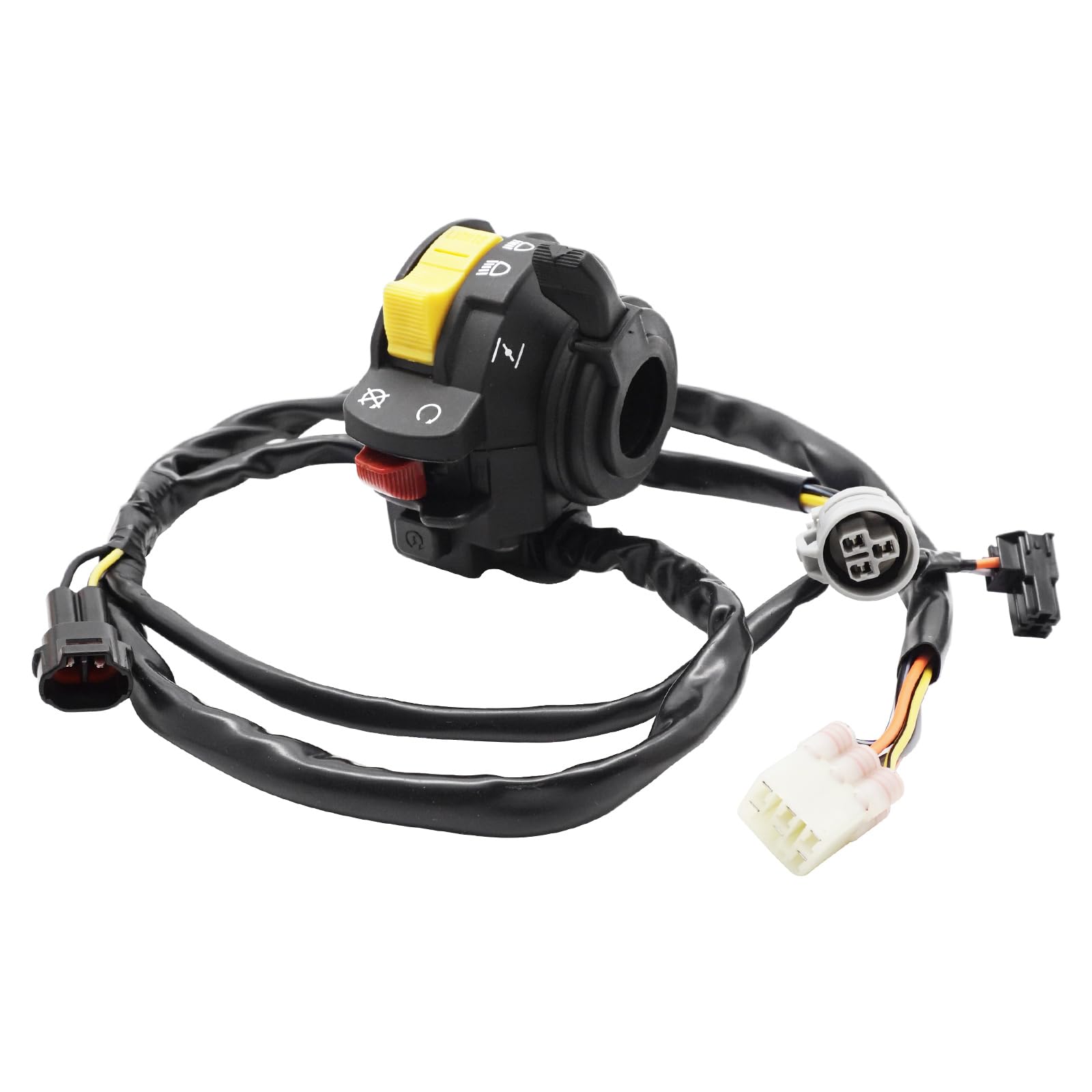 Interruptor manillar izquierdo para Suzuki LTZ-400 QuadSport Z 400 03-04 | 37400-07G90 37400-07G11 37400-07G10