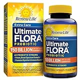 Renew Life Ultimate Flora Extra Care Probiotic 150 Billion (Formerly Mega Potent), 30 Count