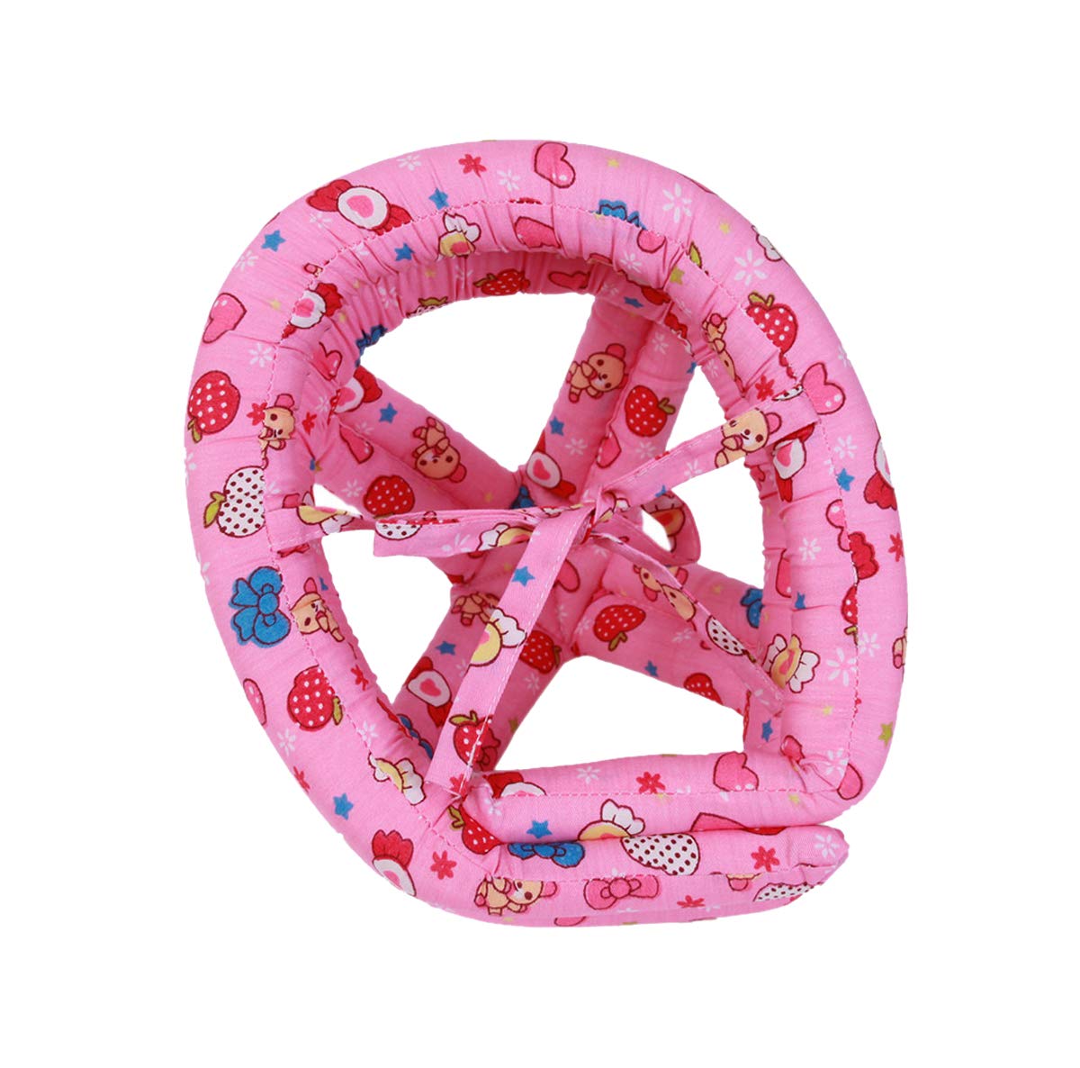 Futaba Adjustable Baby/Toddler Head Protection Helmet Cap-Pink 2