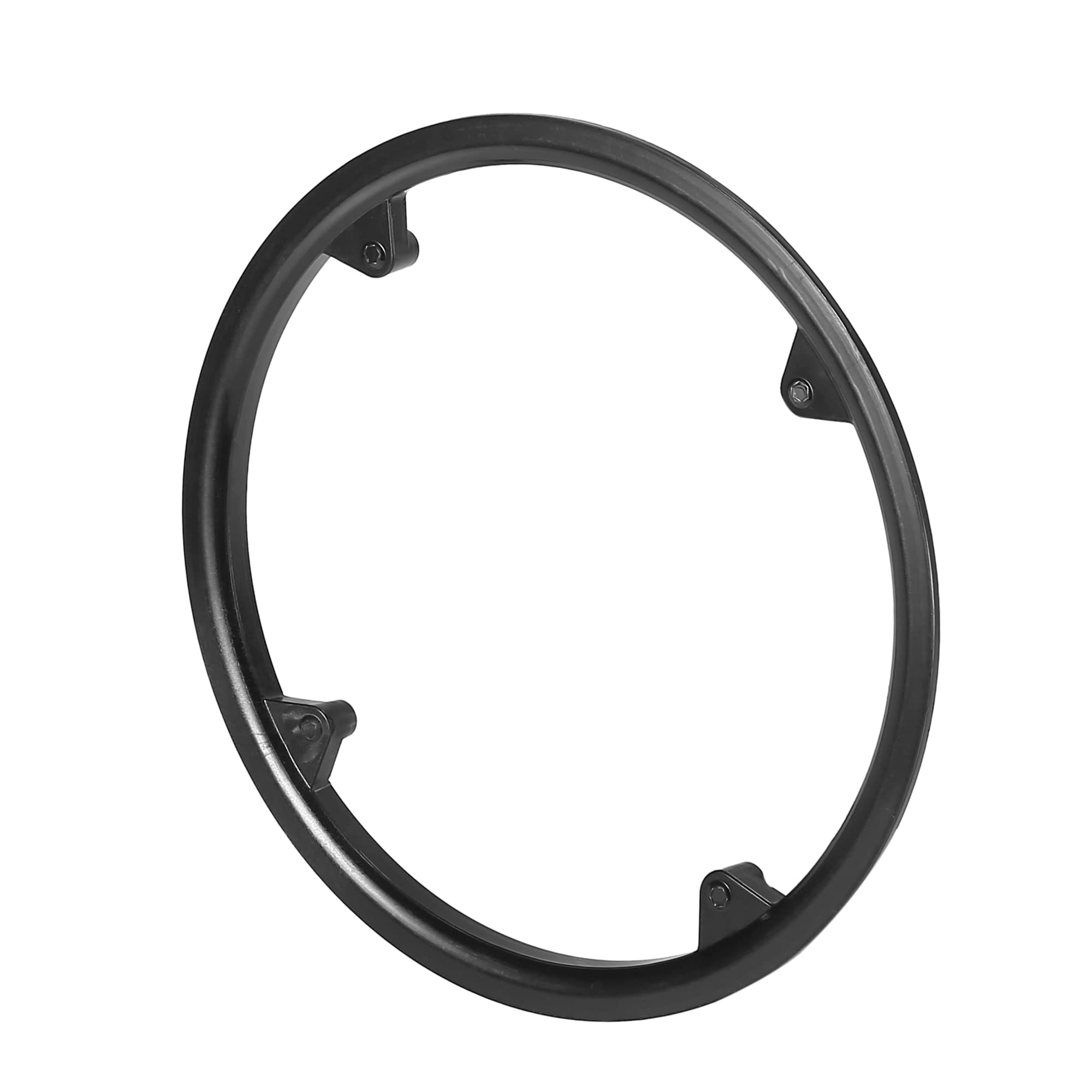 X AUTOHAUX Rower zestaw korbowy koło łańcuchowe osłona czarna 48 zębów 12 cm