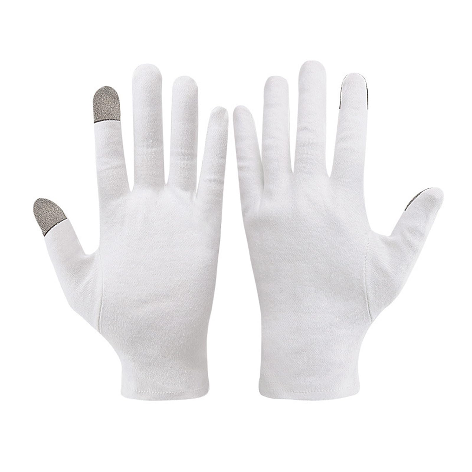 MICFENY Thin Cotton Screen Touch Gloves Breathable Stretchable Handwear Worker Gloves For Outdoor Activity and Various Occasion