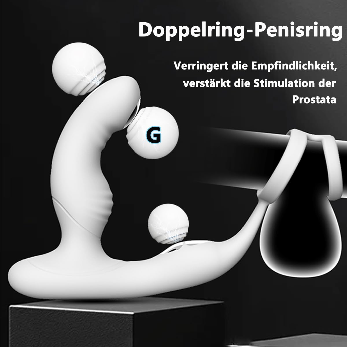 Prostata Vibrator Analvibratoren Elektroshock Sex Spielzeug für Männer