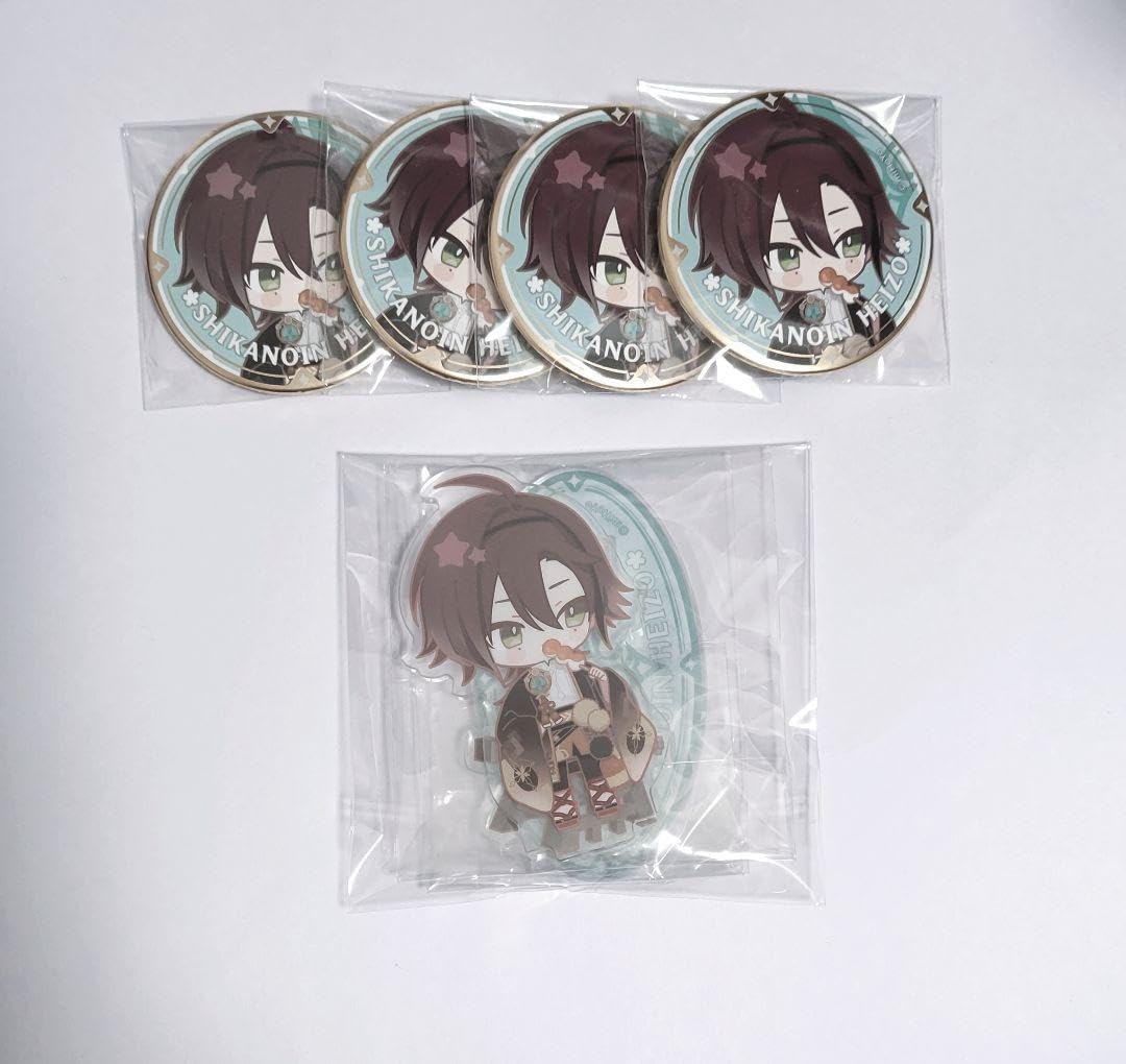 原神 スイパラ 鹿野院平蔵 缶バッジ アクスタ 原神 鹿野院平蔵 スイパラ 缶バッジ アクスタ 原神 鹿野院平蔵