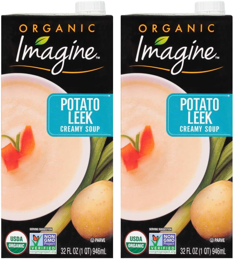 Imagine Organic Potato Leek Creamy Soup 32 fl. oz (Pack of 6)