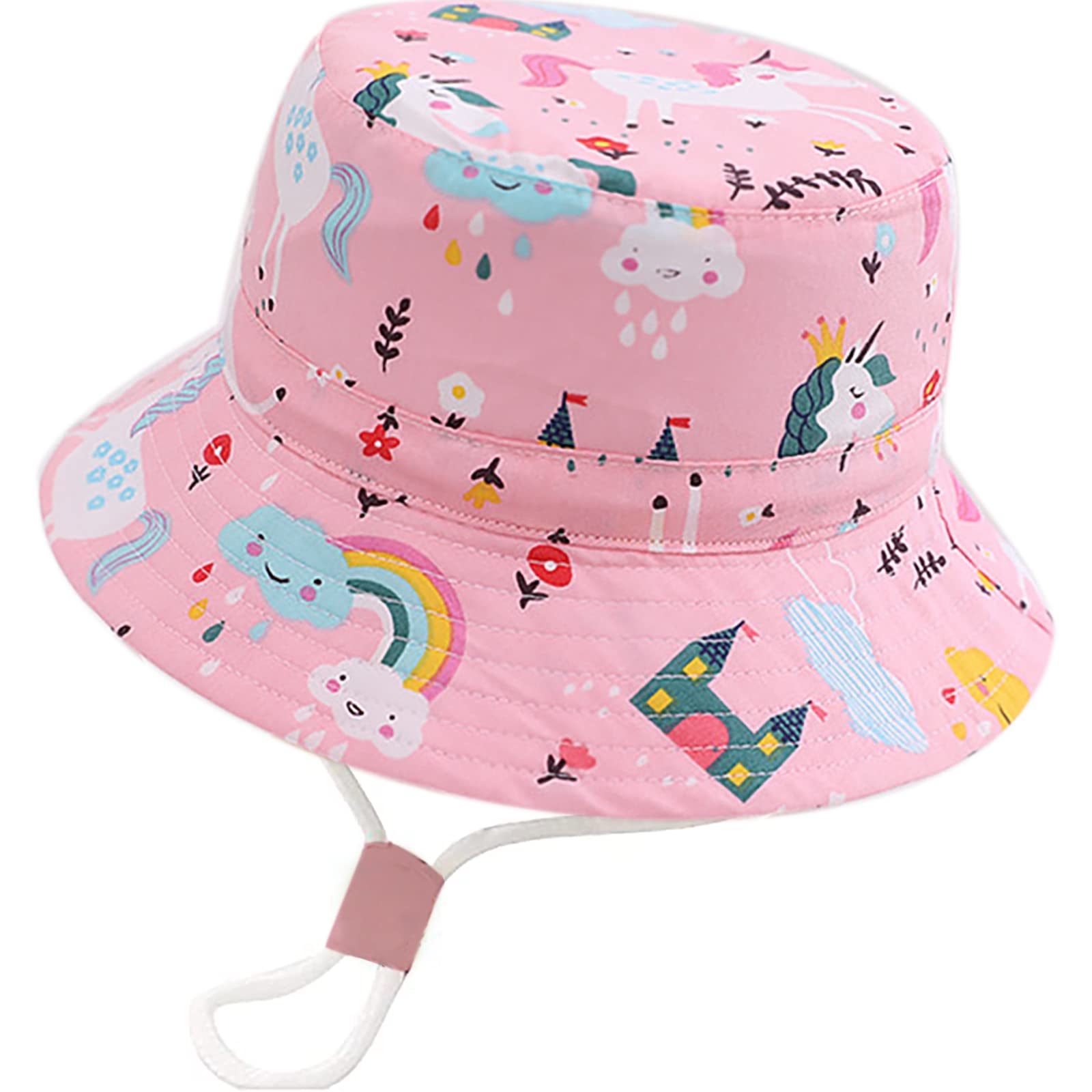 XYIYI Bebé Niños Sombrero de Sol Ajustable Pescador Gorra para Niña Niño
