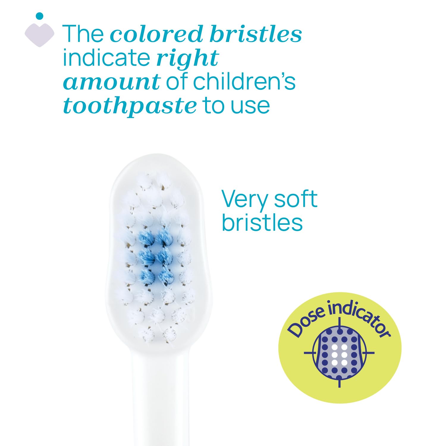 Chicco Set 2 Spazzolini da Denti per Bambini con Ventosa, Testina Arrotondata, Setole Morbide Delicate su Gengive e Dentini, Ampio Manico Antiscivolo, Coprisetole Incluso, 3-6 Anni, 2 Pezzi, Bimbo