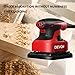 Multi-Function Detail Sander,1/4 Sheet Sander (Tool Only),13500 OPM,electric sanders for wood，Squared Orbital Finishing Sheet Sander,For wood polishing and sanding，220W