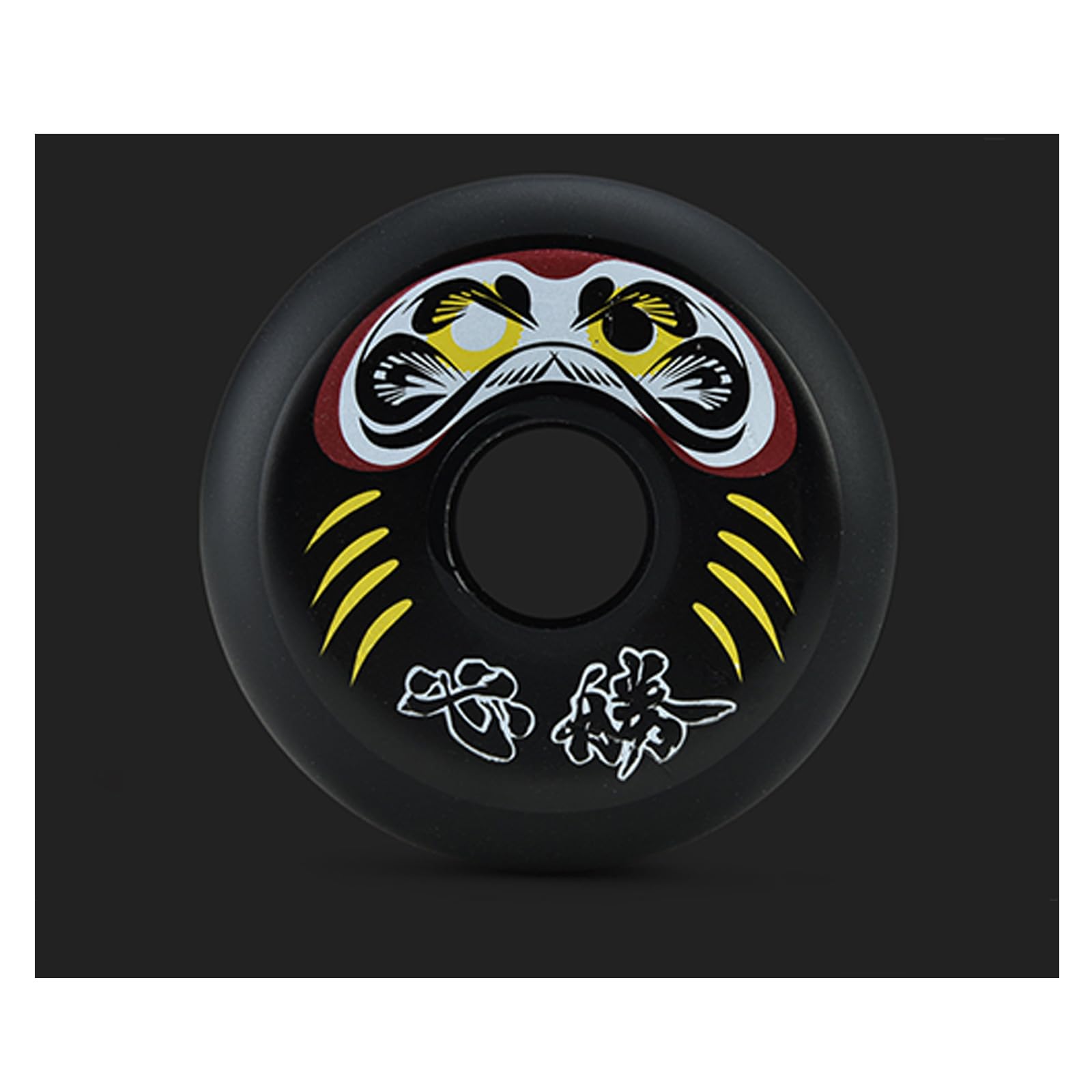 IBOWZ Ruote di Ricambio per Interni Ruote per Pattini in Linea 72mm/76mm/80mm, Ruota per Fiori Piatti 85A, Sostituzione Ruota per Pattini per Interni ed Esterni (8 Ruote),Nero,76mm