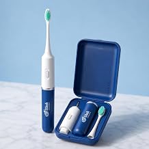 Travel Sonic Electric Toothbrush | SoWash Sonic Travel | Toothbrush with Authentic Sonic Technology | 2 Toothbrush Heads | 5 Modes | Charge up to 30 Days | Up to 30 Days | Up to