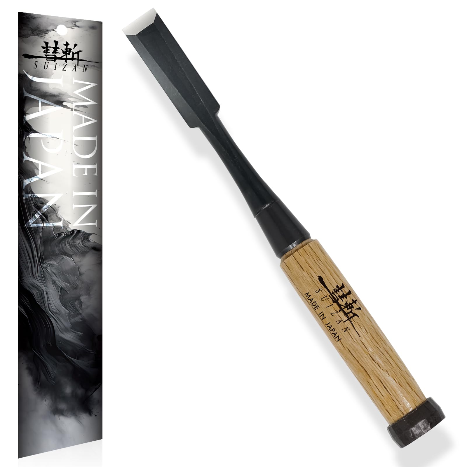 SUIZAN Scalpello da Legno Giapponese 18 mm – Oire Nomi Professionale