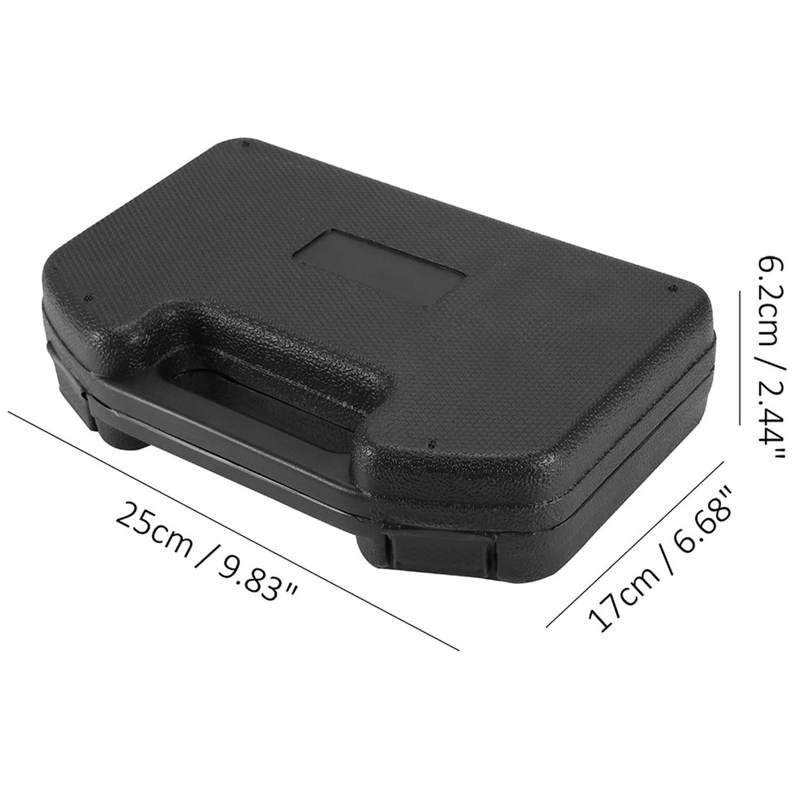Juego de 9 sierras perforadoras con caja de almacenamiento, brocas de carburo de tungsteno, abridor de agujeros portátil para taladrar azulejos, cerámica, ladrillo, mármol, hormigón
